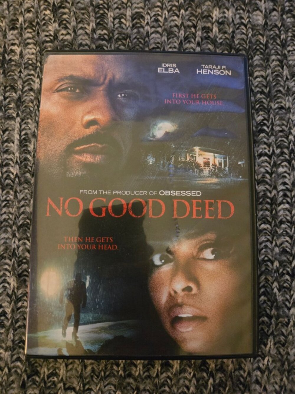No Good Deed DVD Idris Elba Thriller Film PG-13 Approx. 84 Mins Sony Pictures
